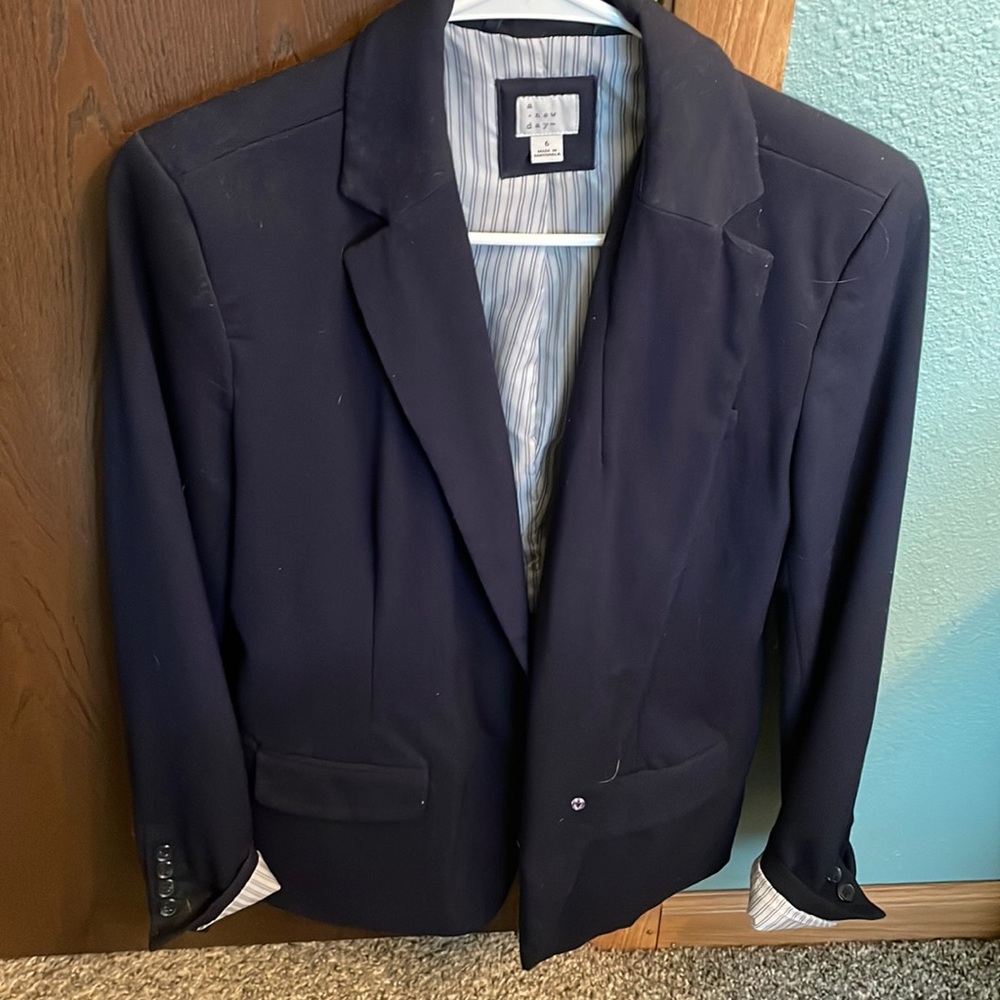 Navy blazer